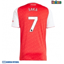 Camisa de Futebol Arsenal Bukayo Saka #7 Equipamento Principal 2025-26 Manga Curta